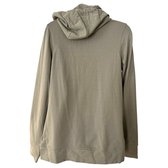 NWT! Pact Organic Cotton Full Zip Hoodie Size Small Sage Green Fair Trade - Picture 2 of 11